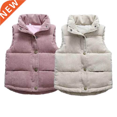 2022 Autumn Children Warm Thicken Vest Baby Cotton Waistcoat