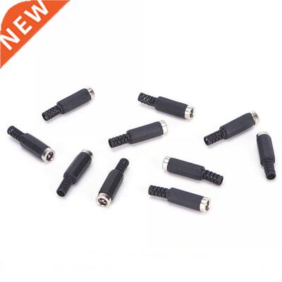 New 10pcs 5.5x2.1mm DC Female Jack Plug Adapter Connector DI