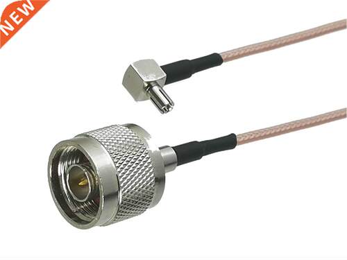 RG316 N Male plug to TS9 Male Plug Right angle Connector RF