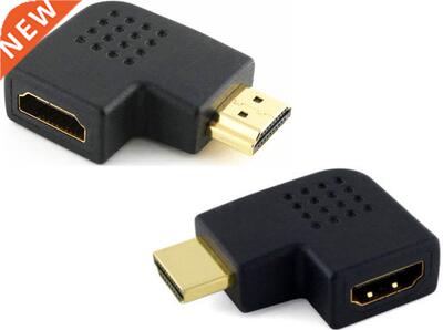 HDMI Male/F Left Angle Port Saver M/F Adapter Vertical Flat