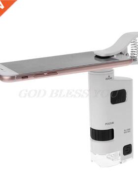 Digital Microscope USB Microscopio 80-120X LED Cell Phone Cl