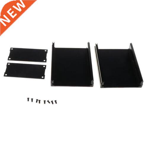 Black 100x76x35mm Corrosion Resistant Aluminum Split Body A