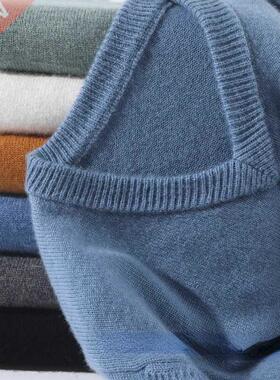 Men's Cashmere Sweater Casual 2022 Autumn Winter Warm Pullov