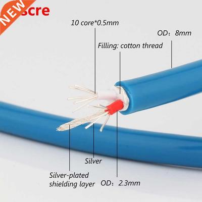 Preffair X405 2 core High Quality Silver Plated Interconnect