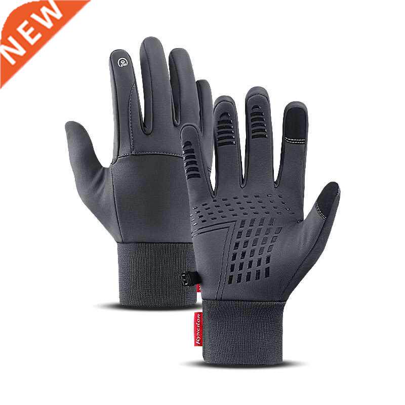 Autumn Winter Men Women Gloves Touch Screen Waterproof Windp