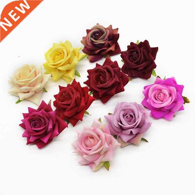 10Pcs Silk Roses Bridal Accessories Clearance Artificial Flo