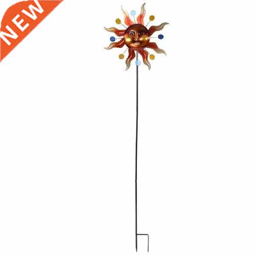 Iron Funny Sun Windmill Weather Resistant Decorative