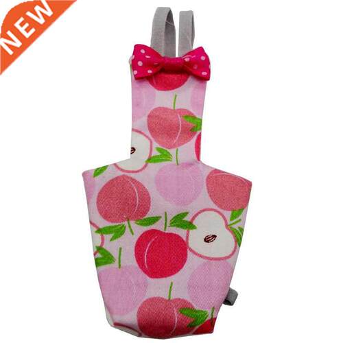 Bird Parrot Diaper With Bow Tie Cute Colorful Fruit Floral