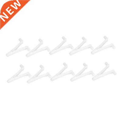 10x Pool Butterfly Clip White Quick Snap Replacement Butterf