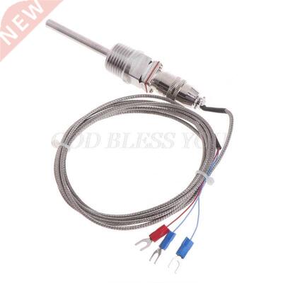 RTD Pt100 Temperature Sensor Probe L 5cm 1/2