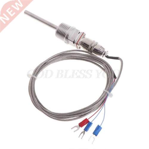 RTD Pt100 Temperature Sensor Probe L 5cm 1/2