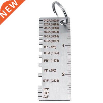 Stainless Steel Wire Gauge Measurement Sheet Thickness