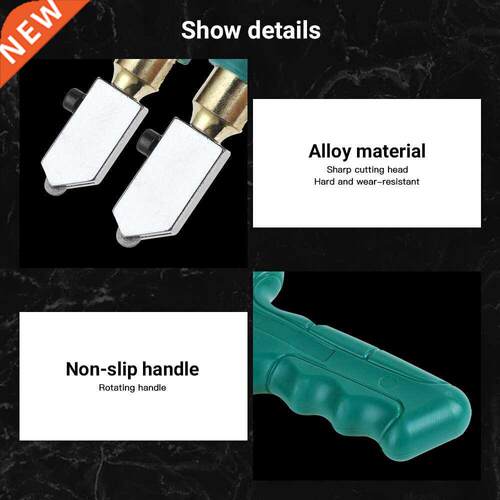 Glass Cutter Ceramic Tile Opener Handheld Multifunctional Po