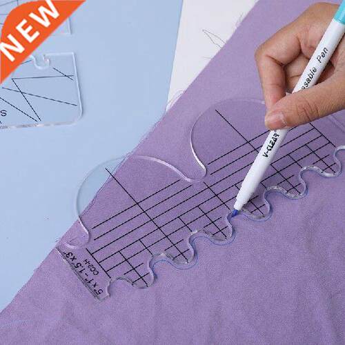 6pcs/set Beginner Quilting Template Patchwork Free Motion