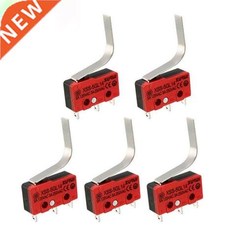 5PCS 5A/125VAC, 3A/250VAC Action Switches Micro Limit Switch
