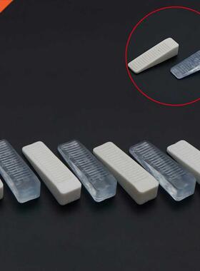 4pcs/pack 64*18*14mm Rubber Door Stop Stoppers Block Wedge D