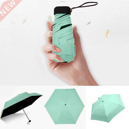 Umbrella Sun Rain Women Flat Lightweight Umbrella Parasol Fo
