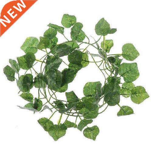 New Style 2. Artfcal Vne Slk vy Green Plants Fake