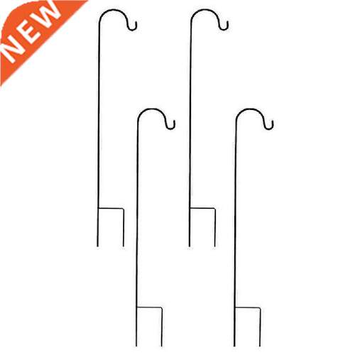 Shepherd Hook Pathway Light Metal Plant Stand Hanger