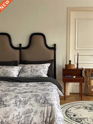 French Pastoral Knitted Cotton Four-Piece Set Tianzhu