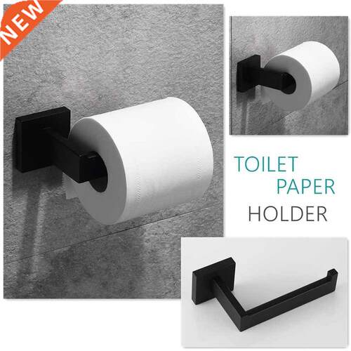 Black Bathroom Accessories Sets 4 Wall Mounted Towel Bar Ro