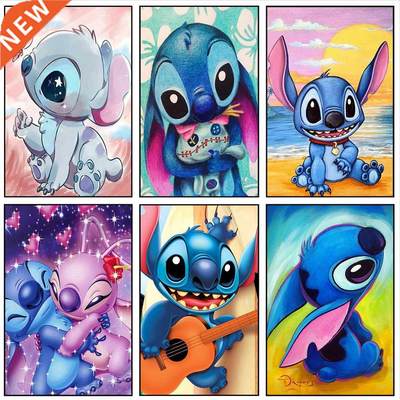 Diamond Painting Cross Stitch Cartoon Lilo & Stitch