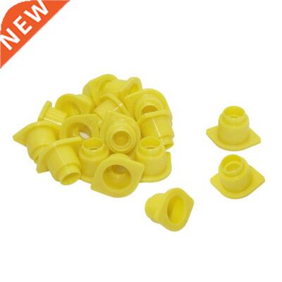 Beekeeping Bee queen Cage Accessories Yellow Pedestal Guard