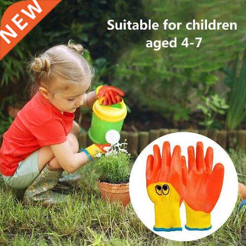 Breathable Children Gardening Gloves Durable Waterproof