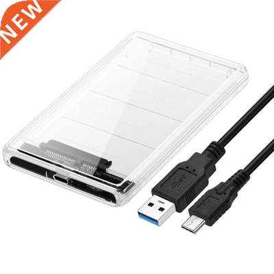 2.5 inch HDD case Transparent Hard Disk Case USB.1 Gen2 10g