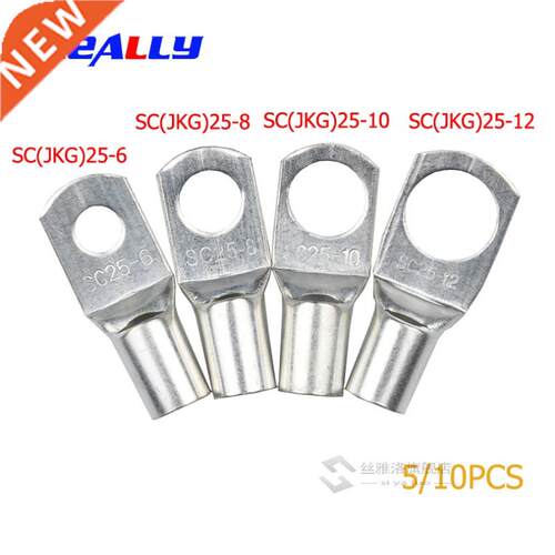 SC25-6 25-8 25-10 25-12 Copper Cable Lug Kit Bolt Hole Tinne