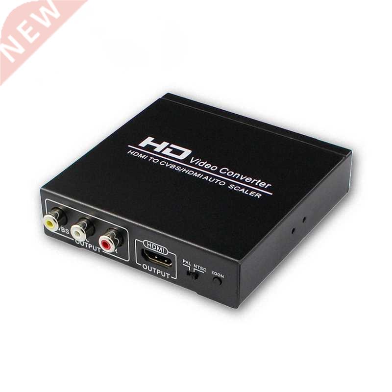 1080P HDMI-compatible To AV RCA Converter Scaler AV Splitter