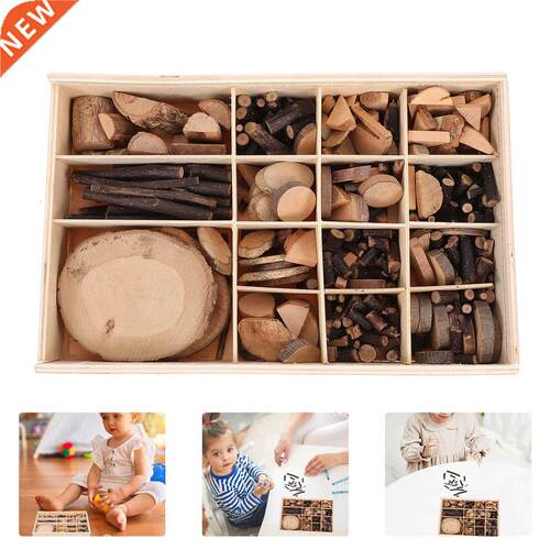 1 Set of Wood Slices  Natural Material Dry Branch Hand