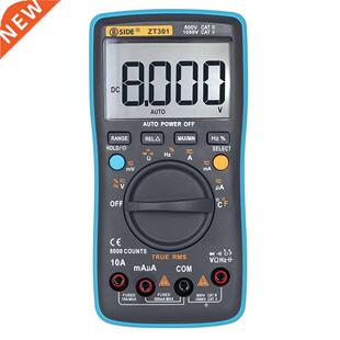 Digital Multimeter AC DC Voltage Current 8000 Counts Portabl