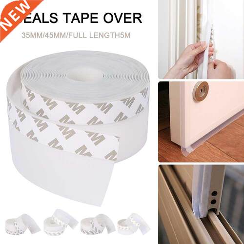 5M Self-adhesive Door Sealing Strip Tape Windows Seal Strip