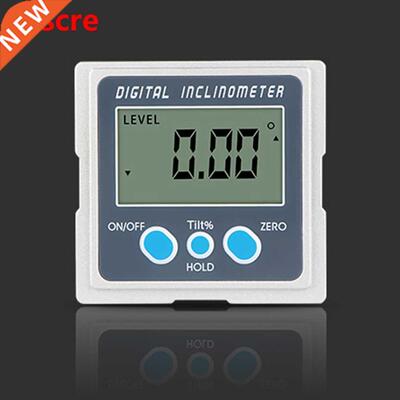 Multi-functional Digital Inclinometer Zinc Alloy Shell Elect
