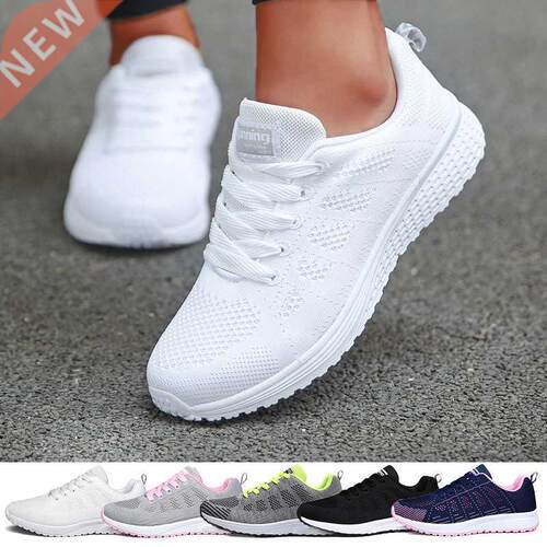 Shoes Women's Sneakers Fashion Lace-Up Casual Shoes Women Fl