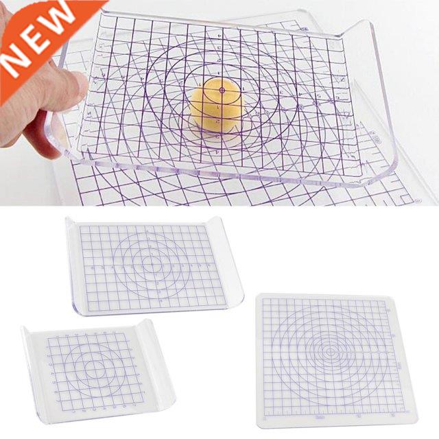 Acrylic Pressure Clay Mud Clay Plate Tools Rub Tool  Tran