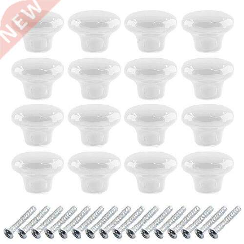 16 Packs Ceramic Cabinet Knobs, Vintage Ceramic Door Knobs