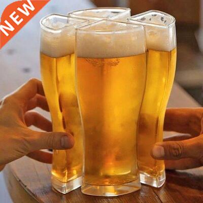 4-in-1 Creative Beer Mug Acrylic Balance Cup Party Wine