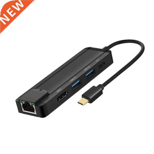 3.0 Hub 1 to 5 USB-C Multiport Adapter with 4K HDMI-compatib