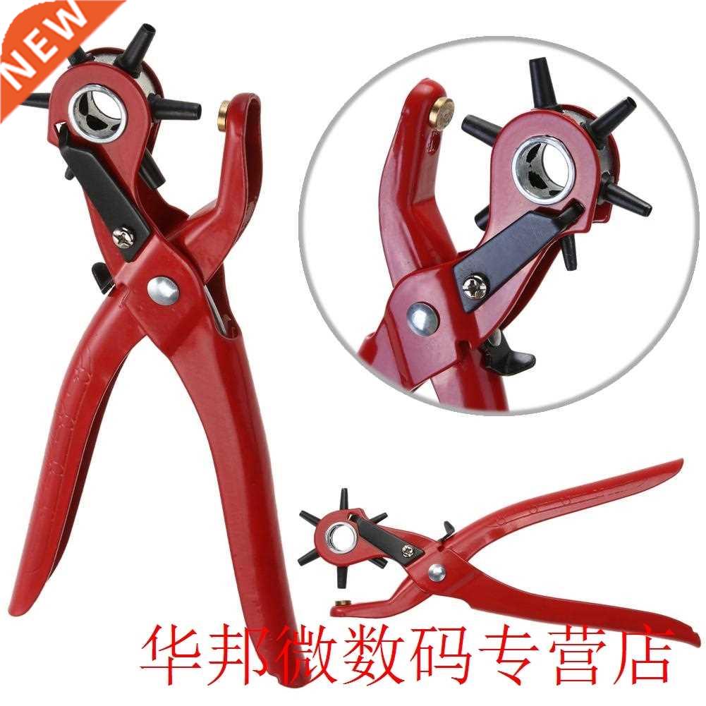 5 Hole Size Belt Hole Puncher Leather Eyelet Punchers Punch