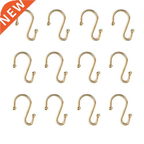 Metal S Hook Cylindrical Hook Shower Curtain Hook Curtain Ho
