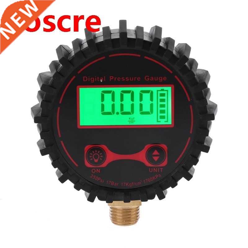 Car Truck 0-250 PSI Digital Tire Pressure Guage 1/4