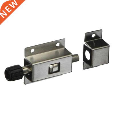 Spring Loaded Push Button 6 cm Gate Door Lock Trap
