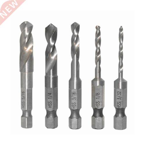 12pcs shank three-point woodworking drill bit perforating