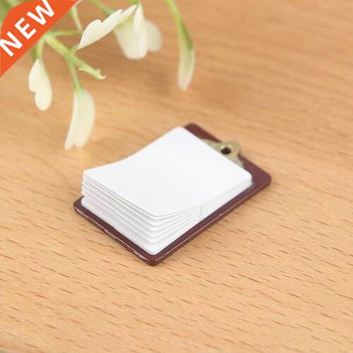1/12 Dollhouse Miniature Accessories Mini Writing Board Clip