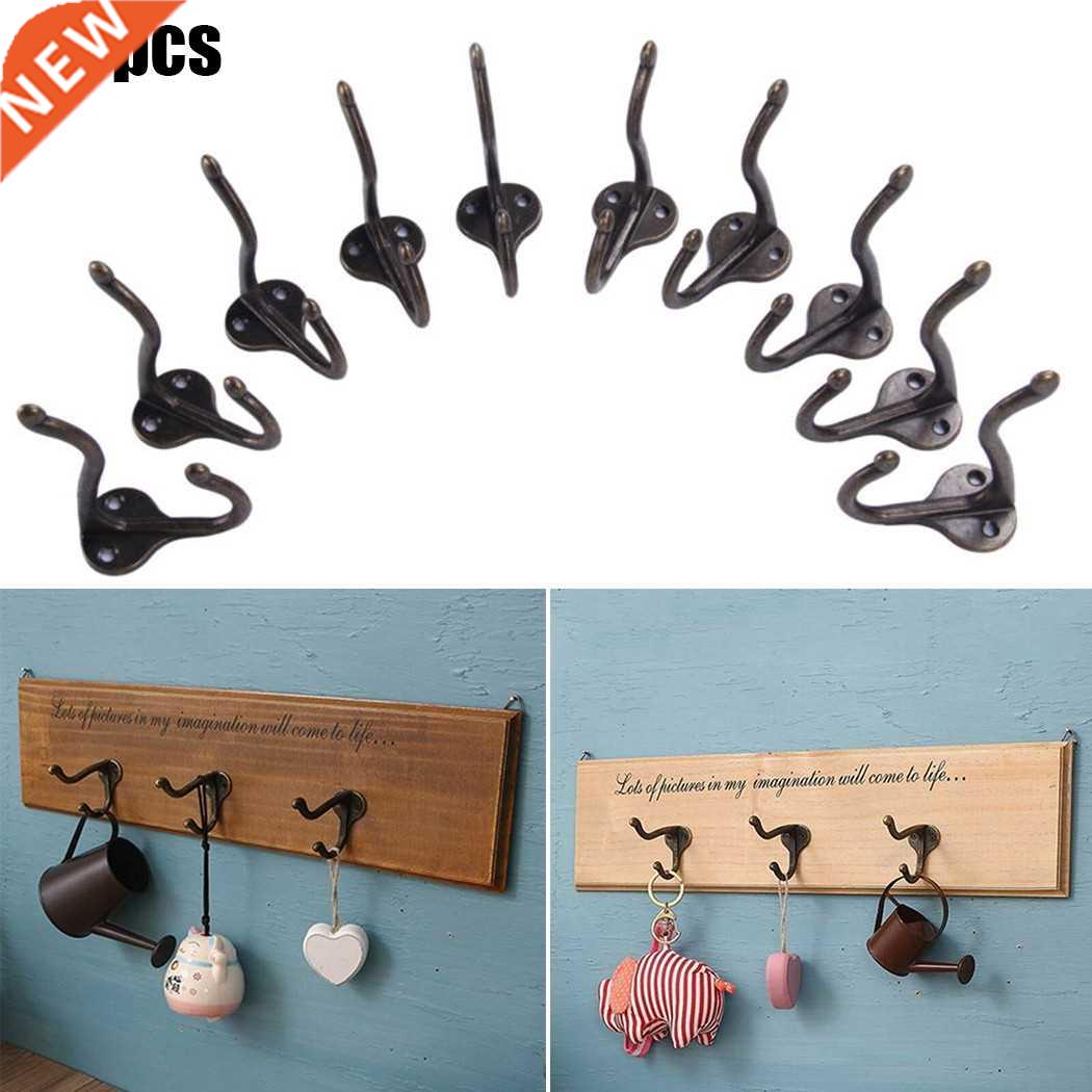 10pc Door Hanging Hook Door Hanger Hats Bags Holder Tie Scar
