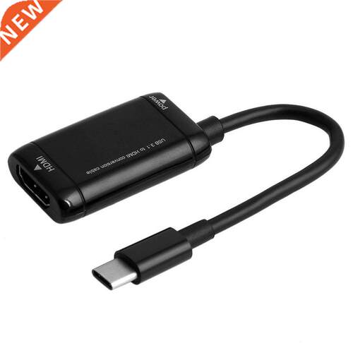 USB-C Type C To HDMI-compatible Adapter USB 3.1 Cable For MH