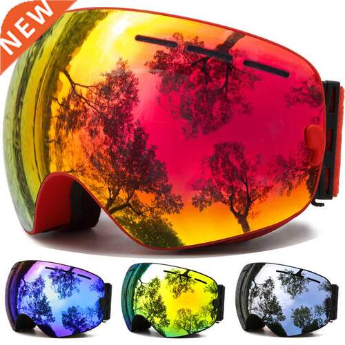 Ski Goggles,Winter Snow Sports Goggles with Anti-fog UV Prot