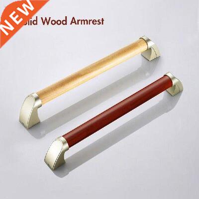 Solid Wood Bathroom Bathtub Safety Armrest Toilet Sanitary